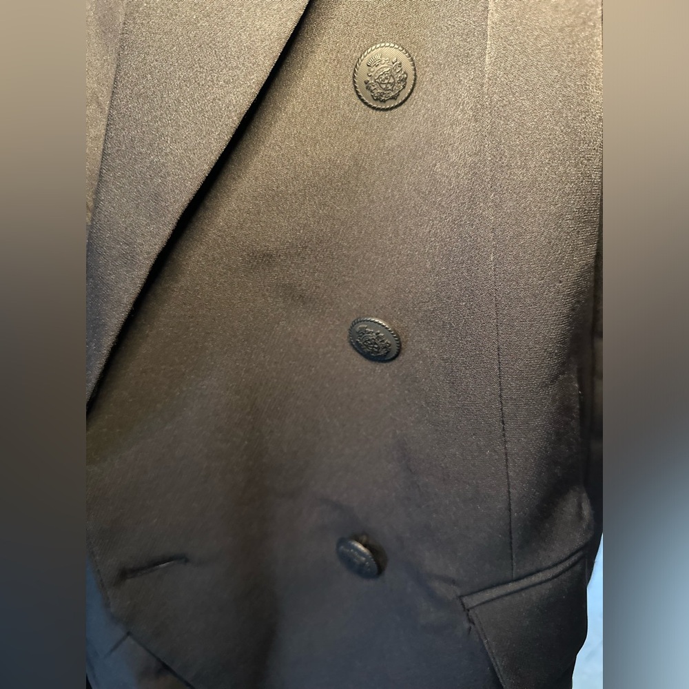 Brand new Steve Madden blazer. Black in color. Size small. - Picture 3 of 6